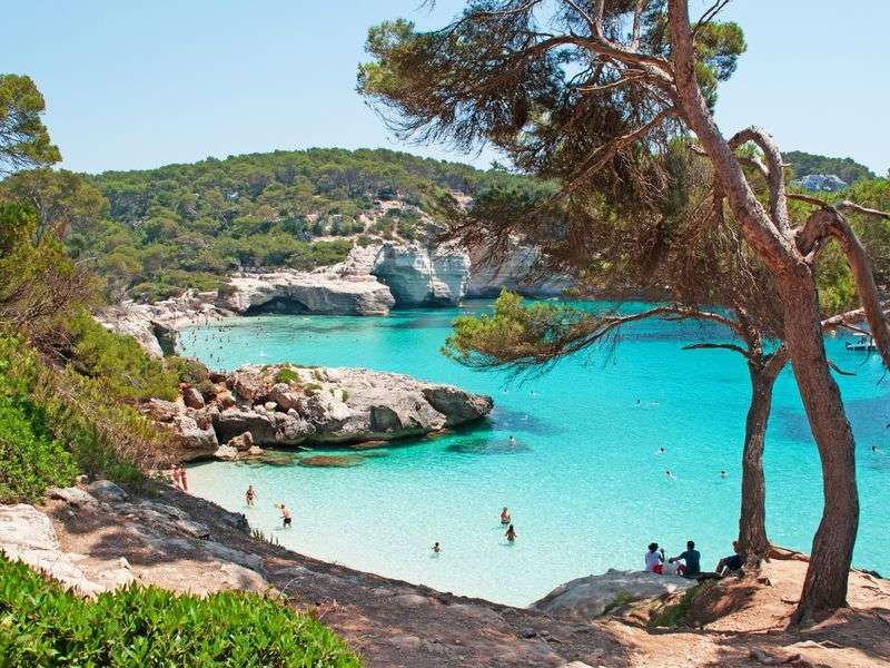 beaches in Menorca