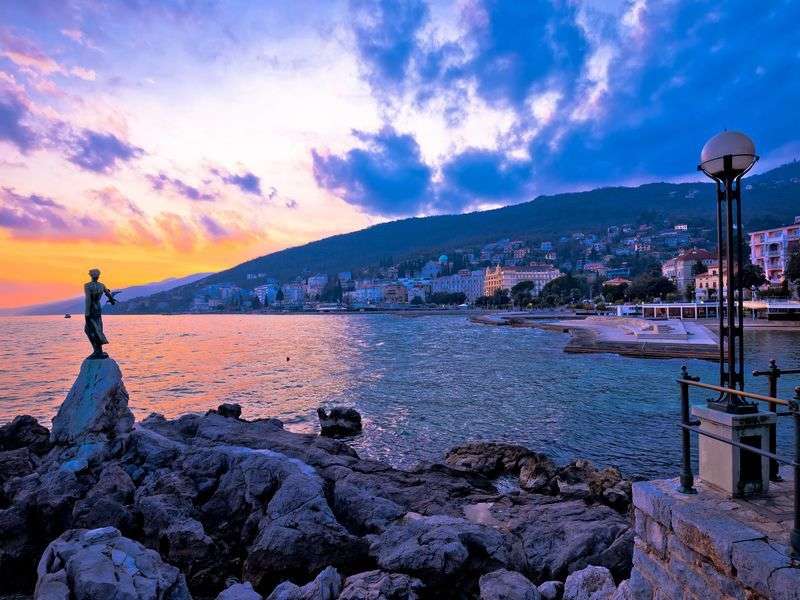 beaches in Opatija