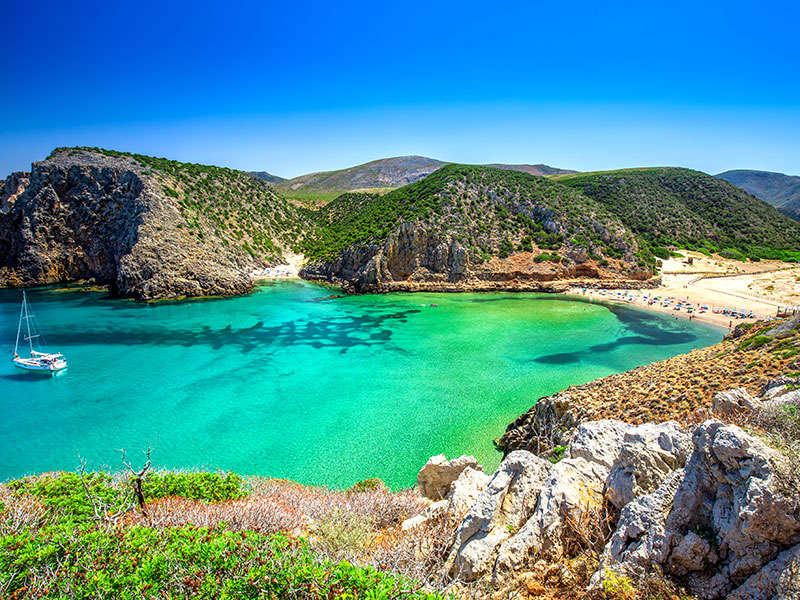 Coasts and islands in Carloforte