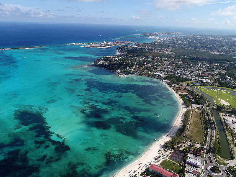 bay in Bahamas