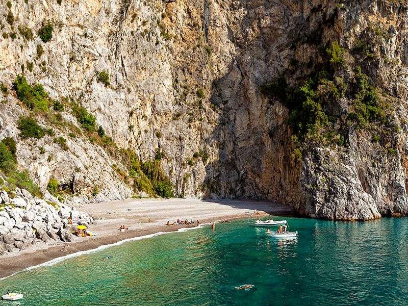 bay in Salerno