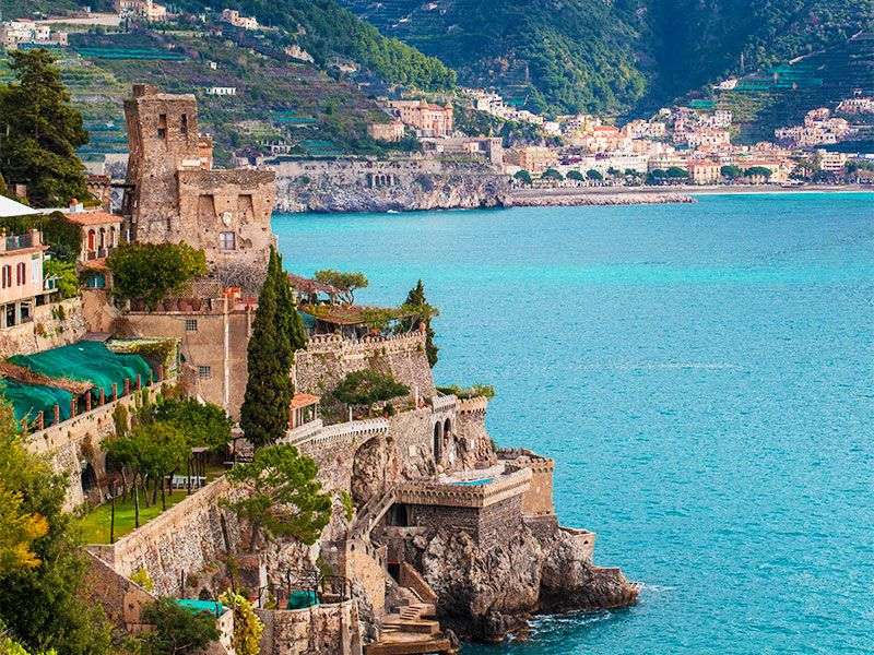 Coasts and islands in Amalfi Coast