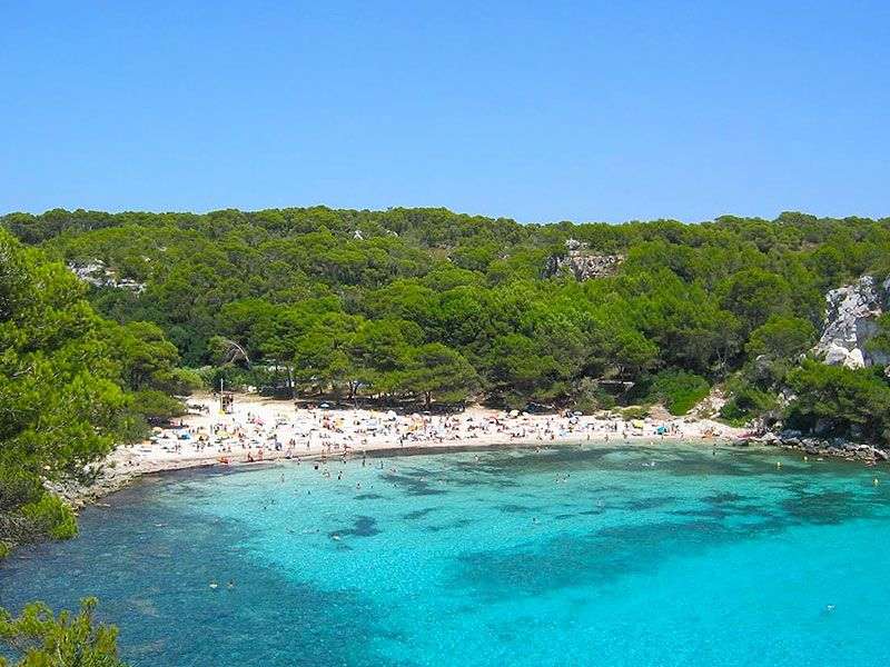 coast of Menorca