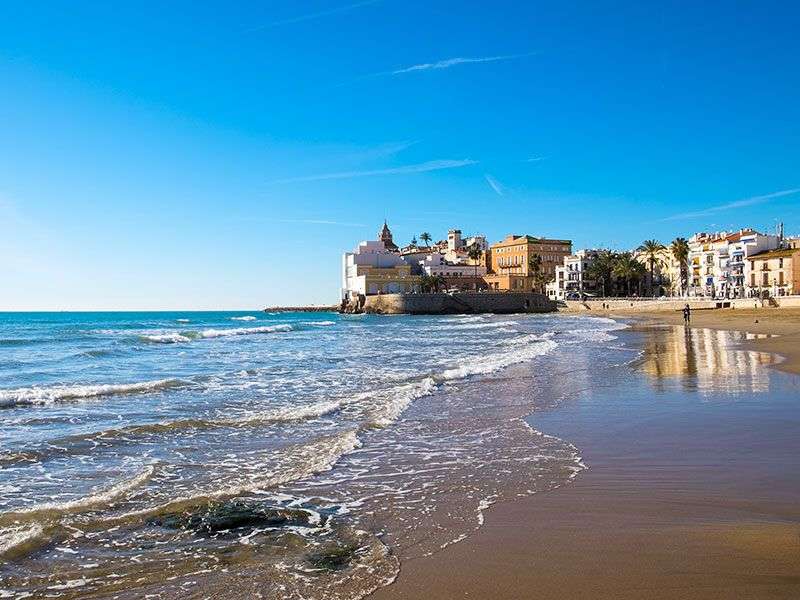 beaches in Sitges